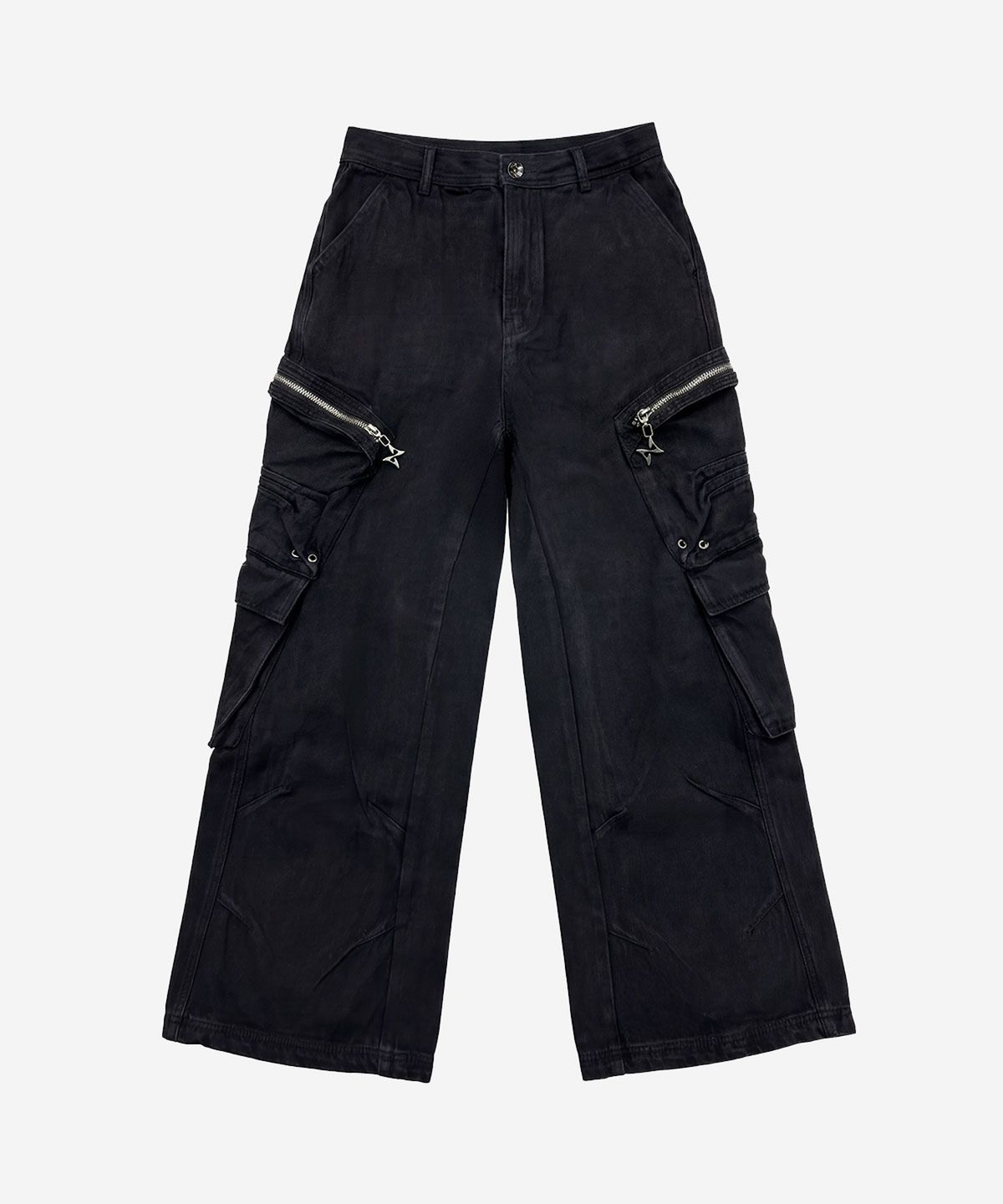 비엘알(BLR) Multi Pocket Wide Cargo Pants