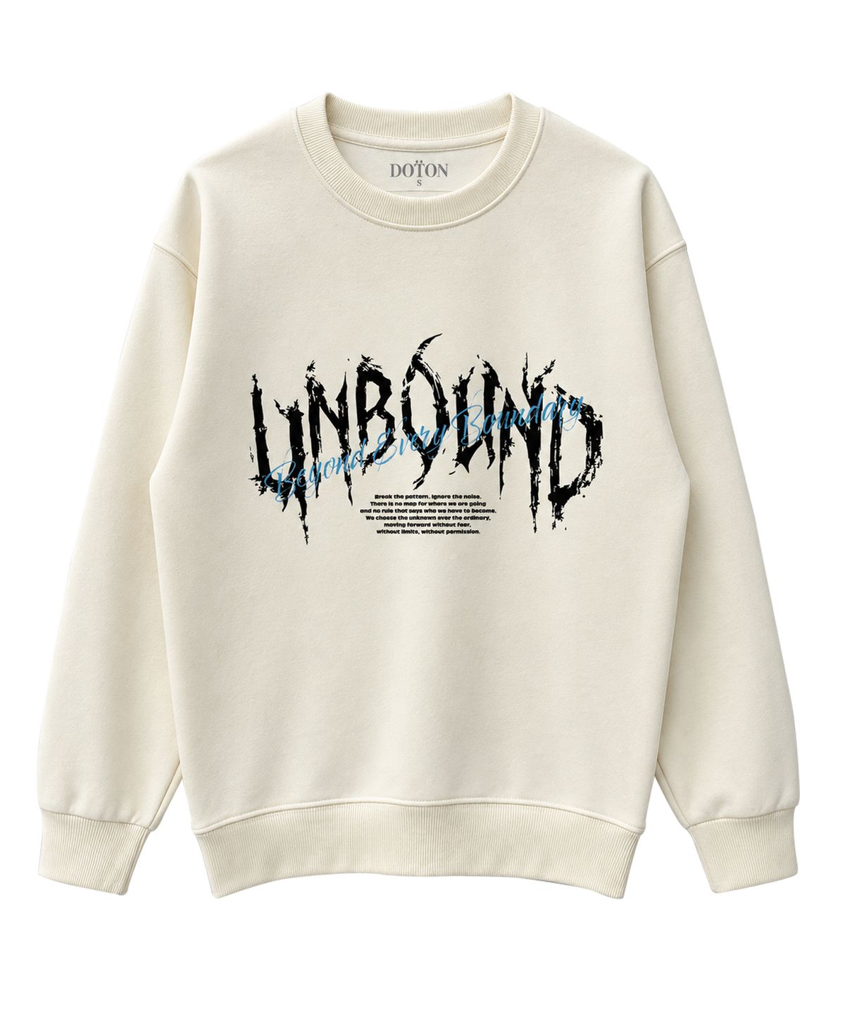 도톤(DOTON) UNBOUND SPIRIT SWEATSHIRT (Navy)