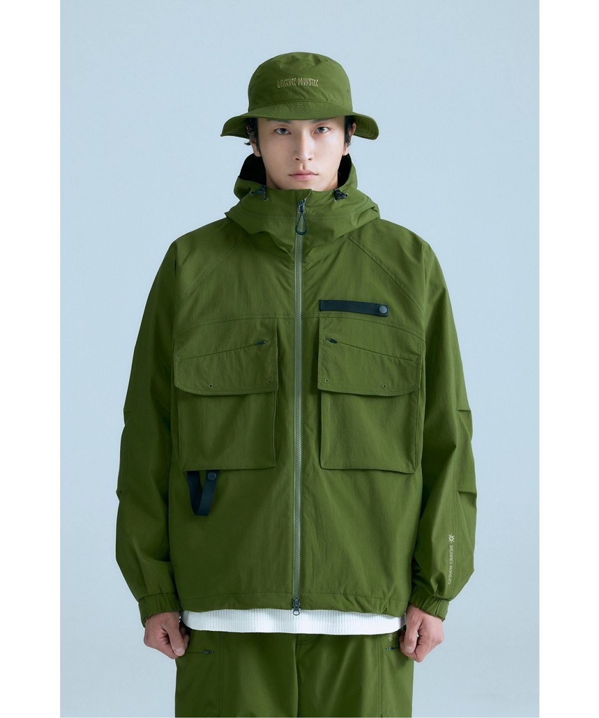 코오롱스포츠(KOLON SPORT) WM 베이직 로고 버킷 햇 8NRFA26302OKH