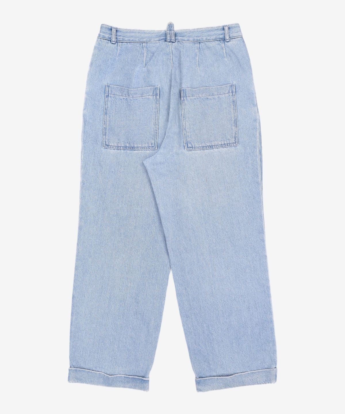 로드 존 그레이(LORD JOHN GREY) two tuck denim trouser blue washed XL