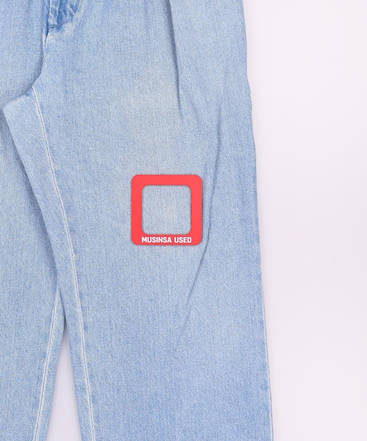 로드 존 그레이(LORD JOHN GREY) two tuck denim trouser blue washed XL