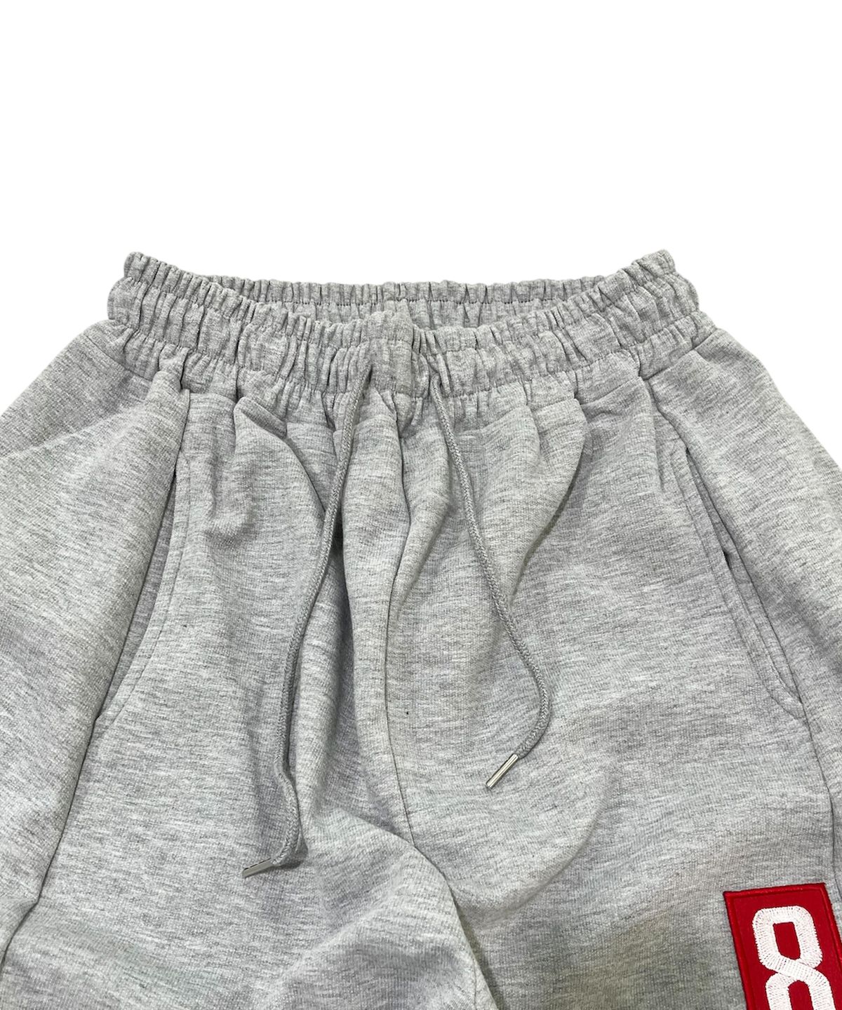 스케이터락(SK8ER ROCK) 8 Flag Curved Sweat Pants (Melange gray)