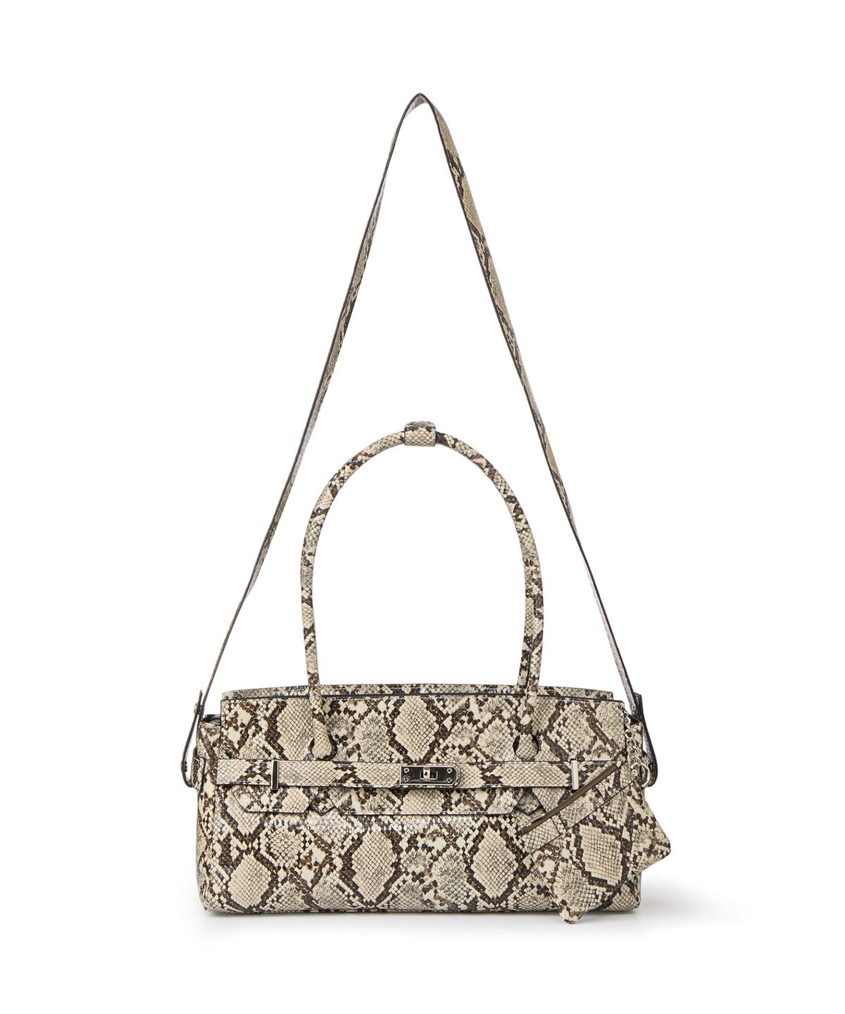 다이닛(DEINET) ANIMAL TWO-WAY BAG IN BEIGE