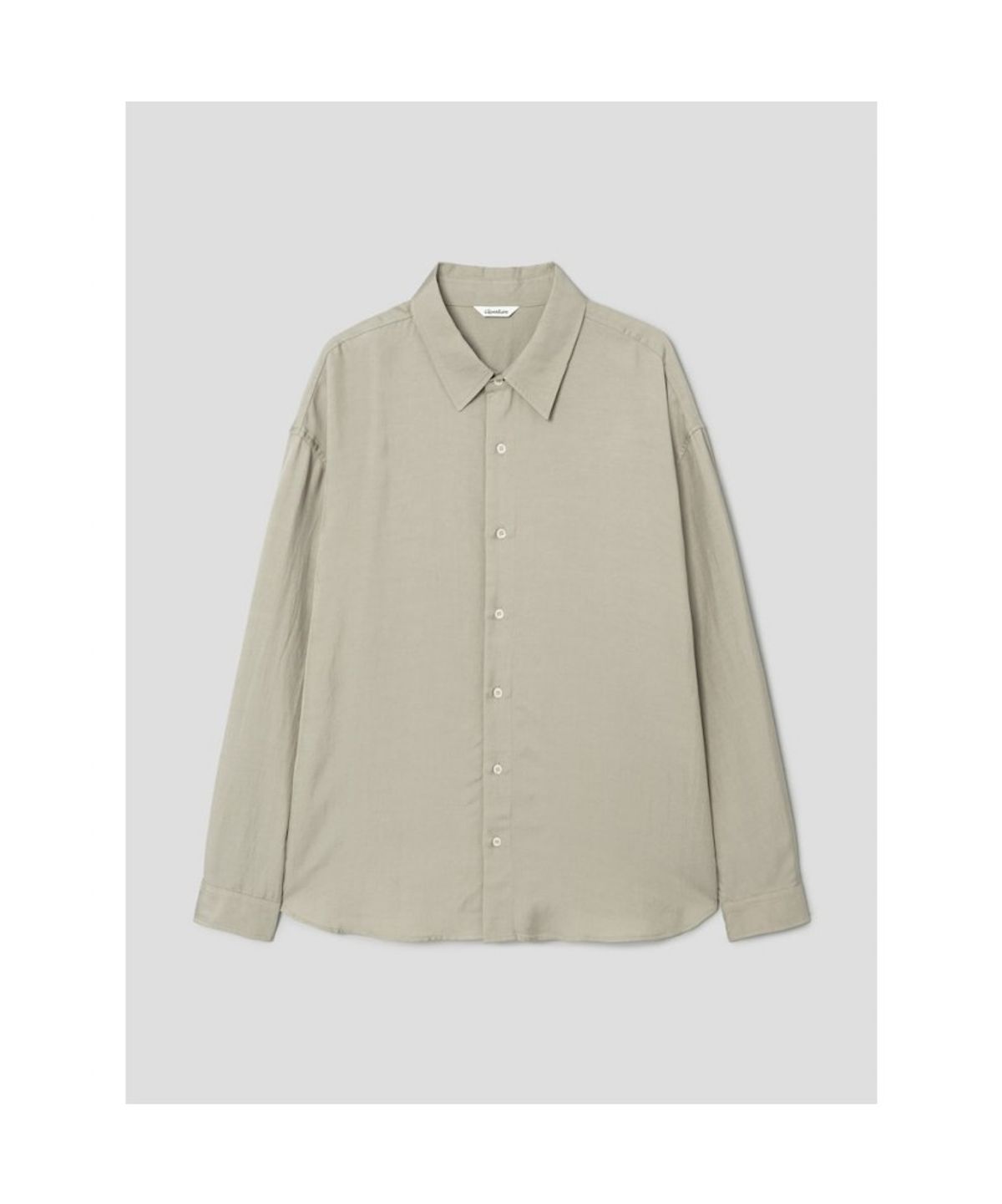 디애퍼처(THE APERTURE) [Unisex] Viscose Classic Shirt  Beige (TA6764U02A)
