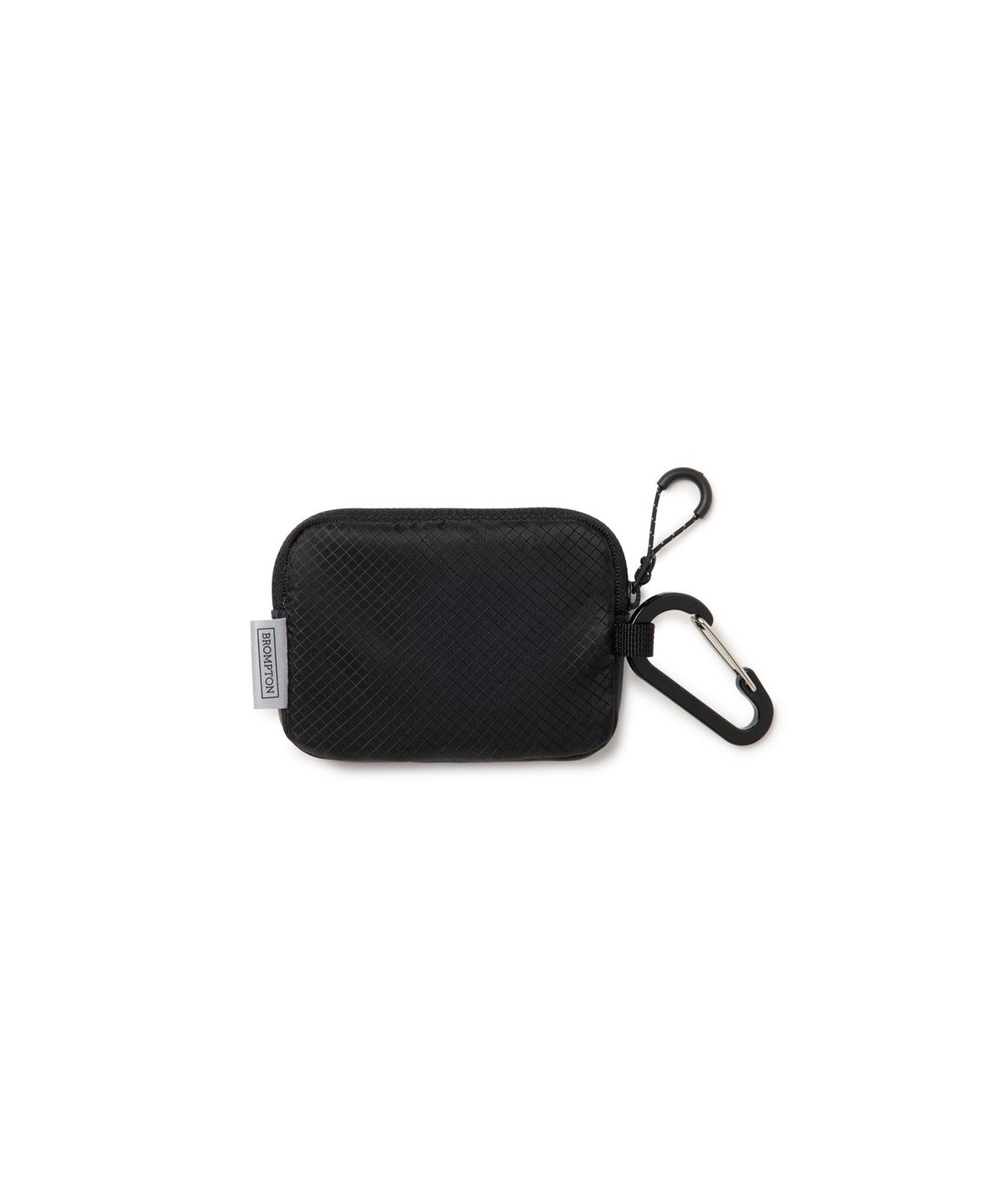 브롬톤 런던(BROMPTON LONDON) LIGHTWEIGHT PADDED COIN WALLET - BLACK (P265AWA120)