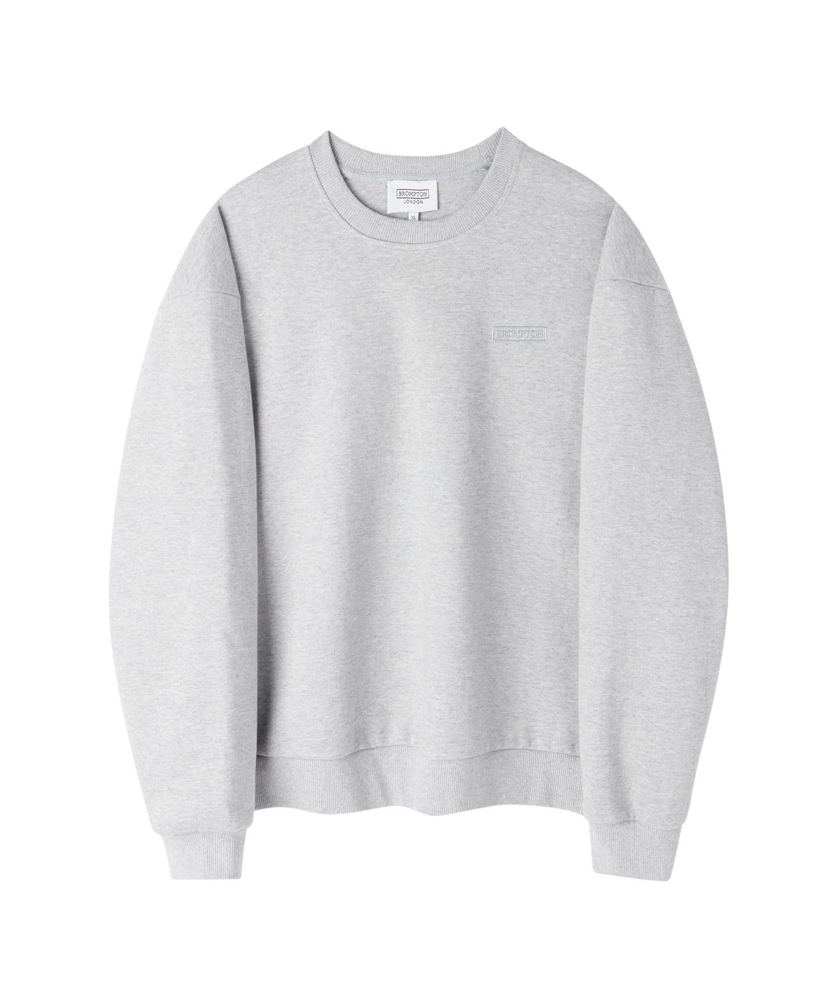 브롬톤 런던(BROMPTON LONDON) LOGO SWEATSHIRT - MGREY (P263USW163)