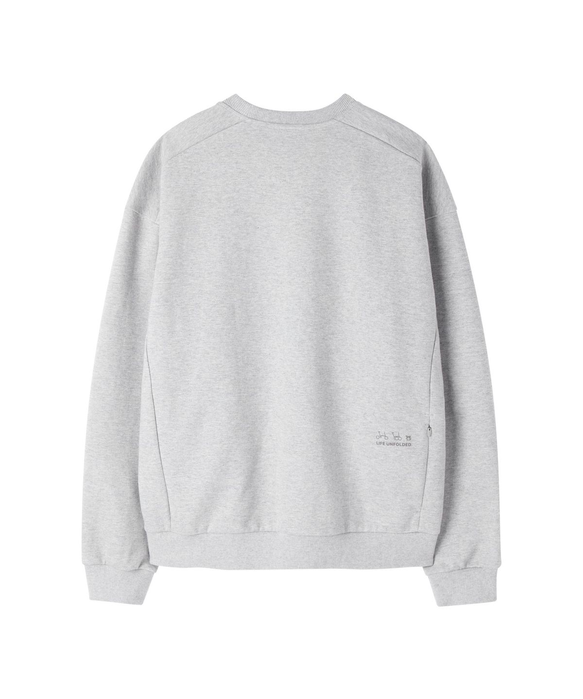 브롬톤 런던(BROMPTON LONDON) LOGO SWEATSHIRT - MGREY (P263USW163)