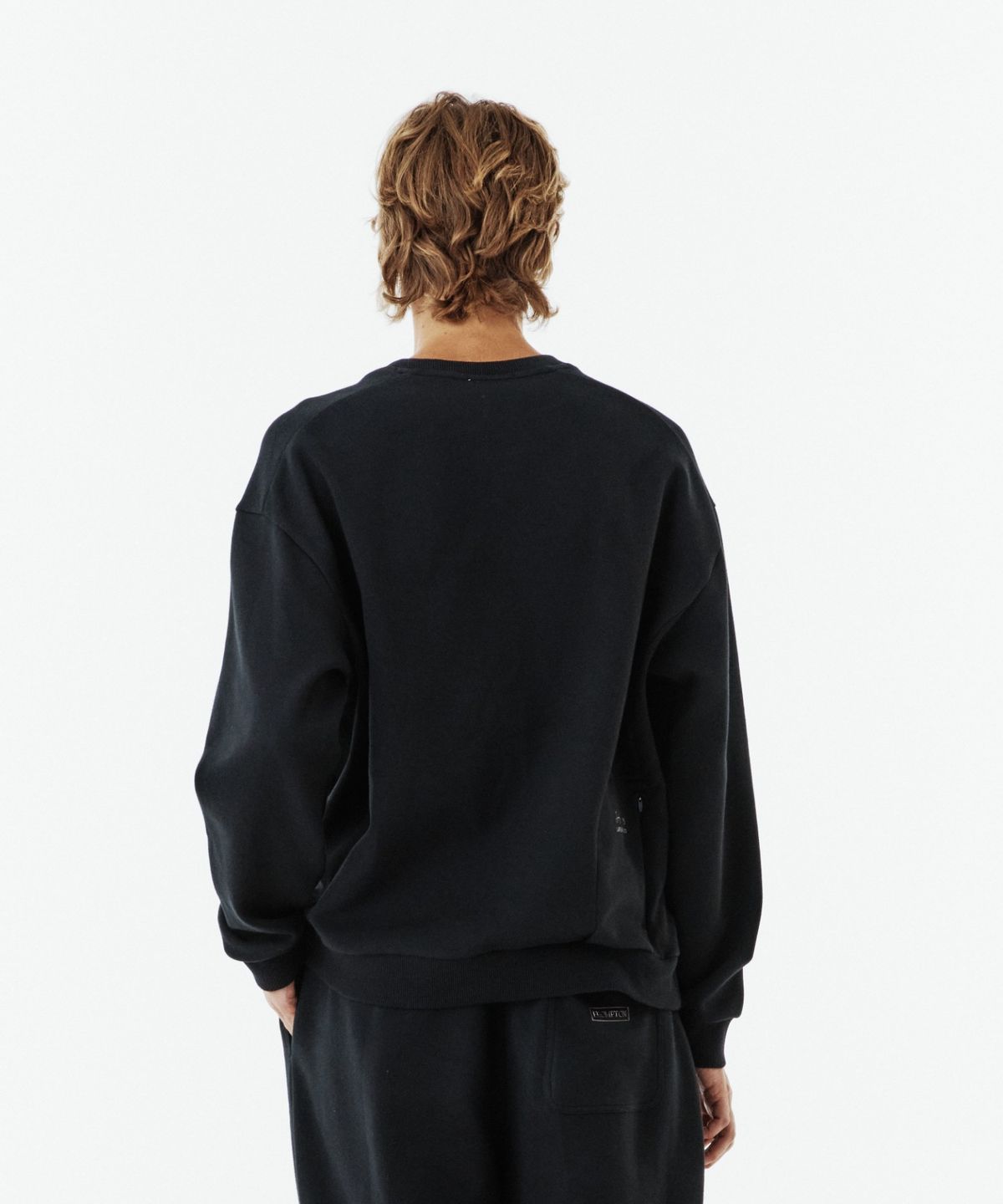브롬톤 런던(BROMPTON LONDON) LOGO SWEATSHIRT - BLACK (P263USW163)