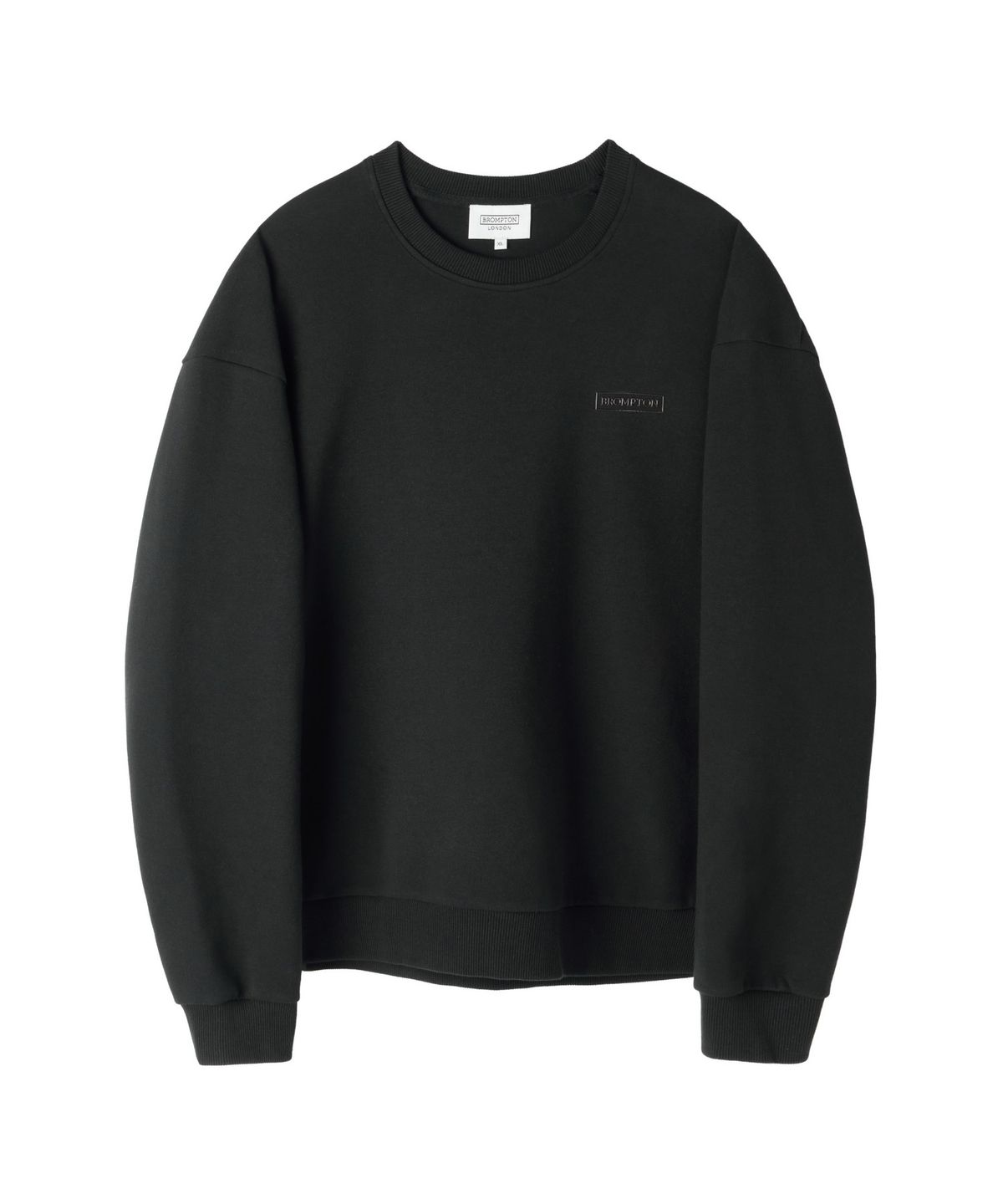 브롬톤 런던(BROMPTON LONDON) LOGO SWEATSHIRT - BLACK (P263USW163)
