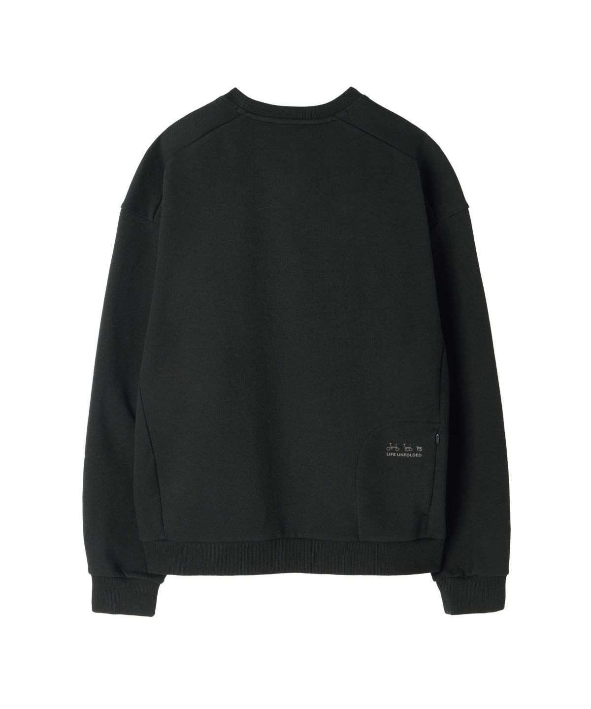 브롬톤 런던(BROMPTON LONDON) LOGO SWEATSHIRT - BLACK (P263USW163)