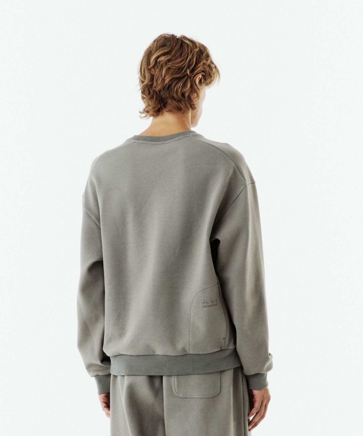 브롬톤 런던(BROMPTON LONDON) LOGO SWEATSHIRT - MOCHA (P263USW163)