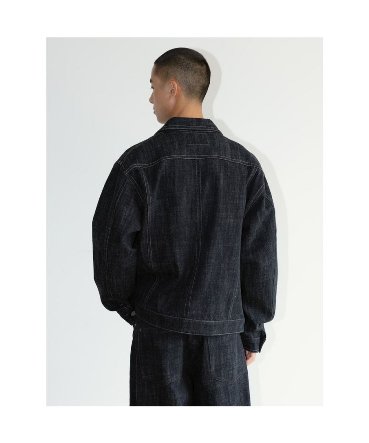 디애퍼처(THE APERTURE) [Unisex] Douglas Trucker Jacket  Black (TA6739U035)