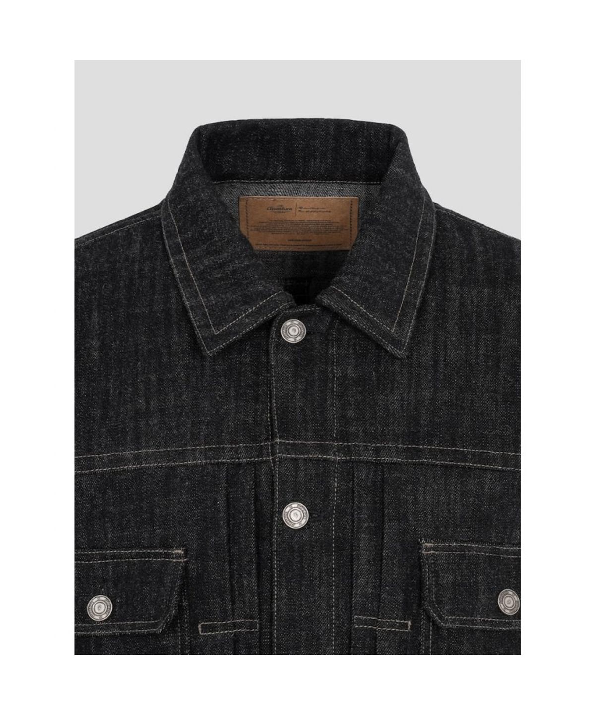디애퍼처(THE APERTURE) [Unisex] Douglas Trucker Jacket  Black (TA6739U035)