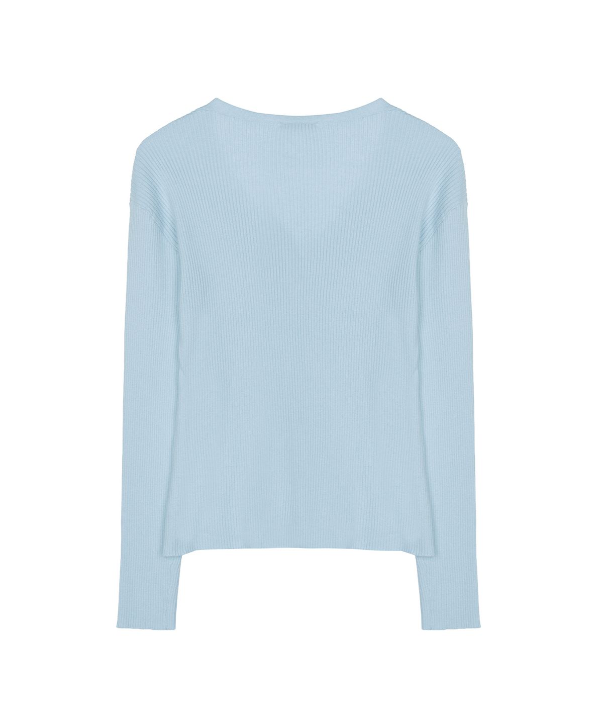 닉앤니콜(NICK&NICOLE) RIBBED V NECK CARDIGAN_SORA