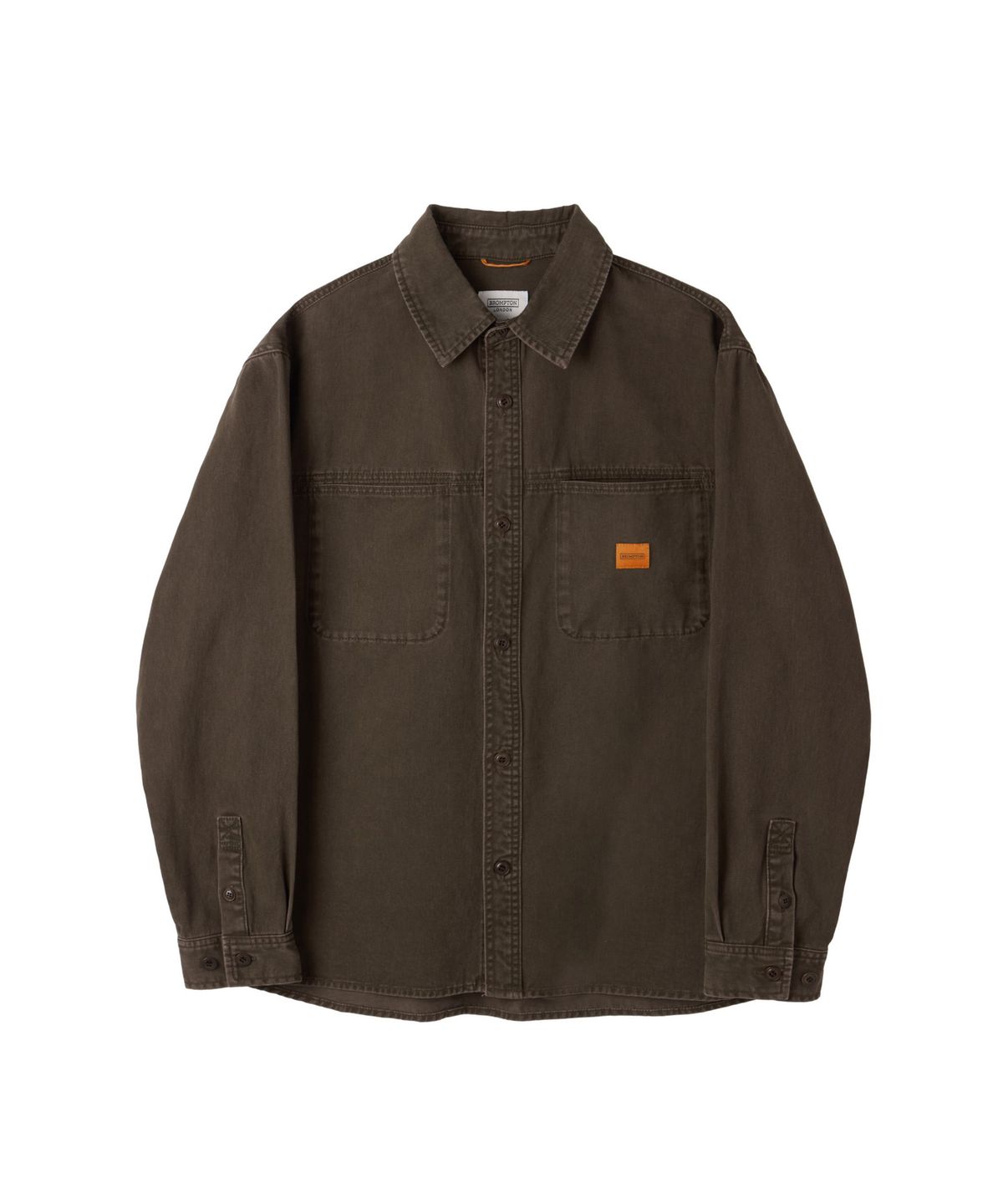 브롬톤 런던(BROMPTON LONDON) 1975 DENIM SHIRT - BROWN (P263USH403)
