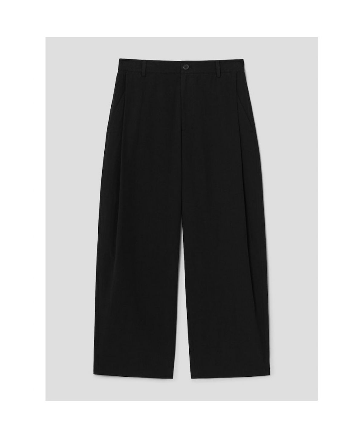 디애퍼처(THE APERTURE) [Unisex] Classic Tuck Pants  Black (TA6721U035)