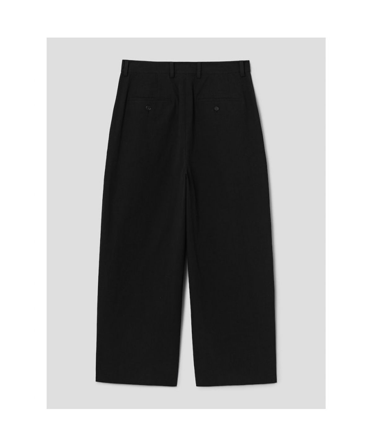 디애퍼처(THE APERTURE) [Unisex] Classic Tuck Pants  Black (TA6721U035)