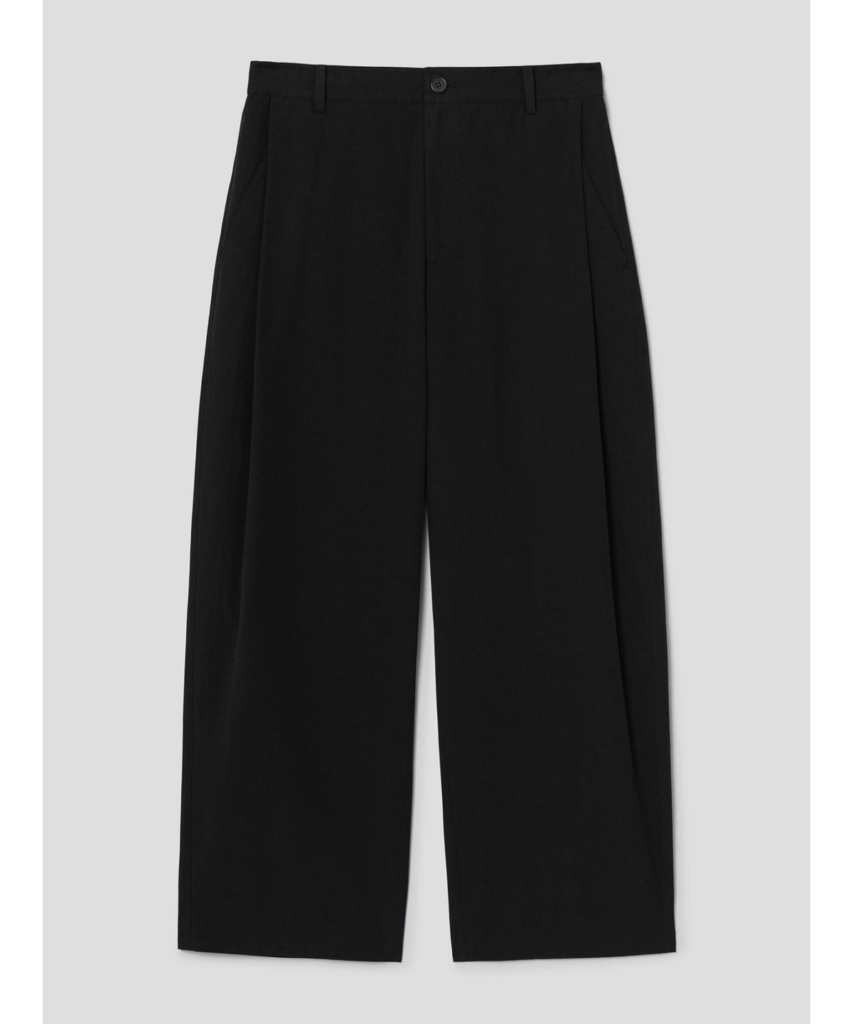 디애퍼처(THE APERTURE) [Unisex] Classic Tuck Pants  Black (TA6721U035)