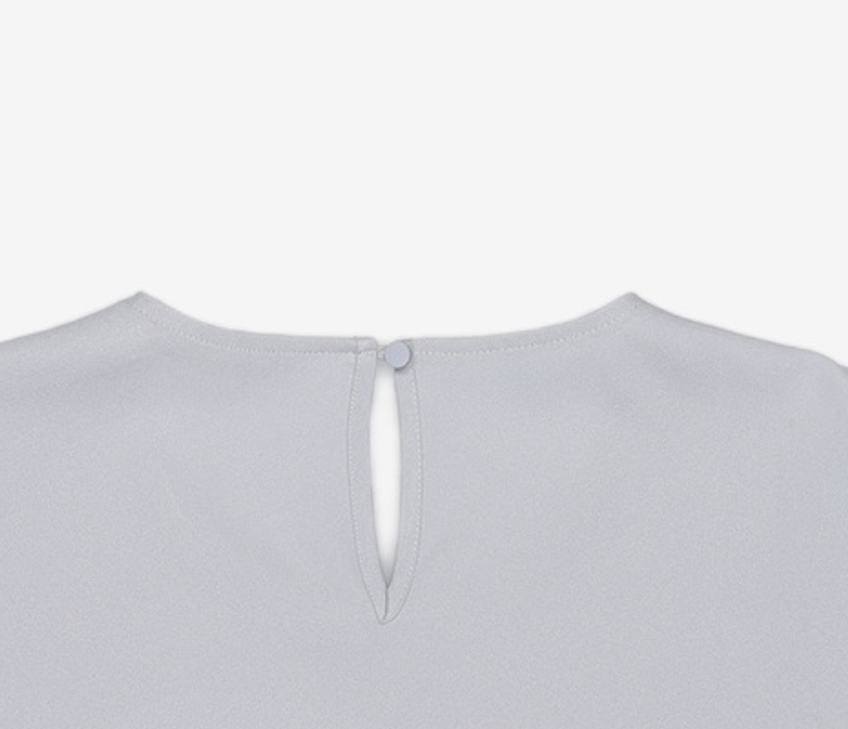 미쏘(MIXXO) 라운드넥 볼륨 블라우스 MIWBLC210A M