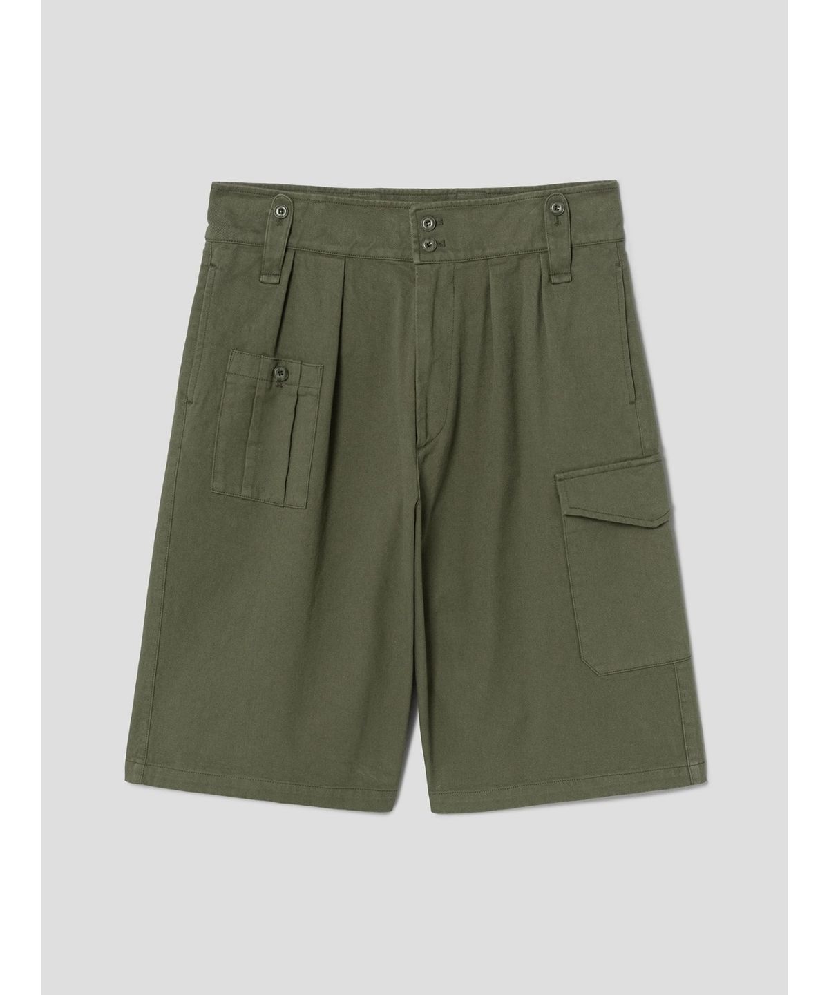 디애퍼처(THE APERTURE) [Unisex] Carpenter Bermuda Pants  Khaki (TA6725U01H)