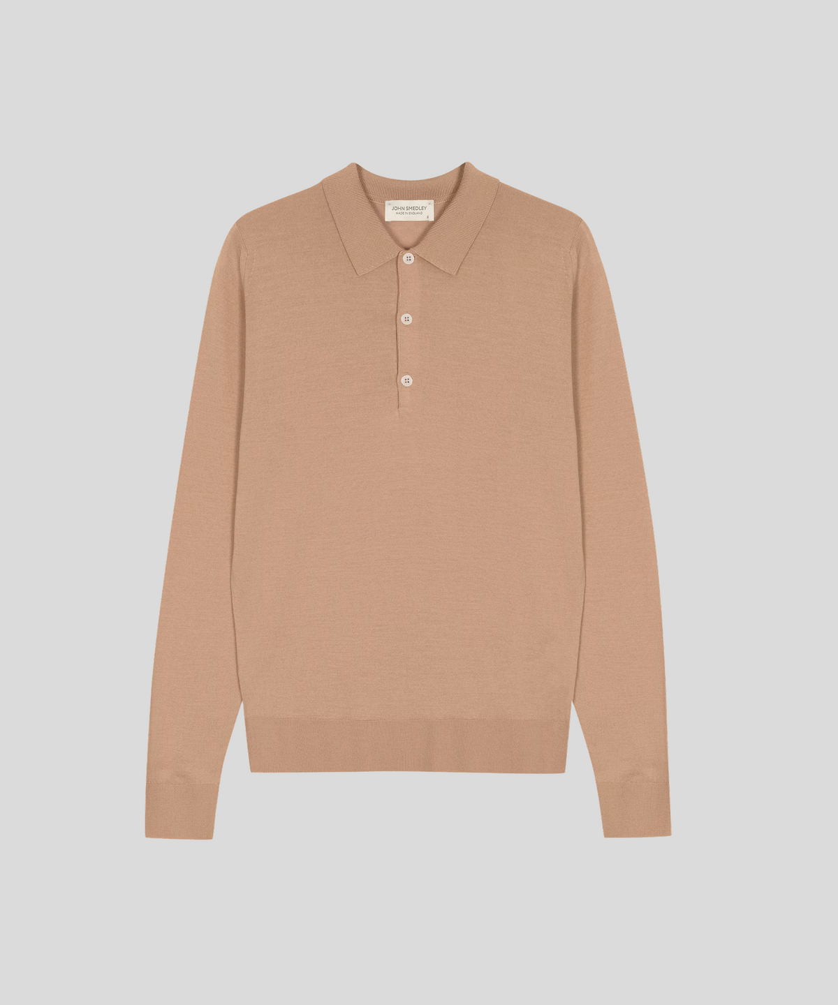 존 스메들리(JOHN SMEDLEY) BELPER Extra Fine Merino Wool Standard Fit Polo Knit SEASONAL 9 Colors