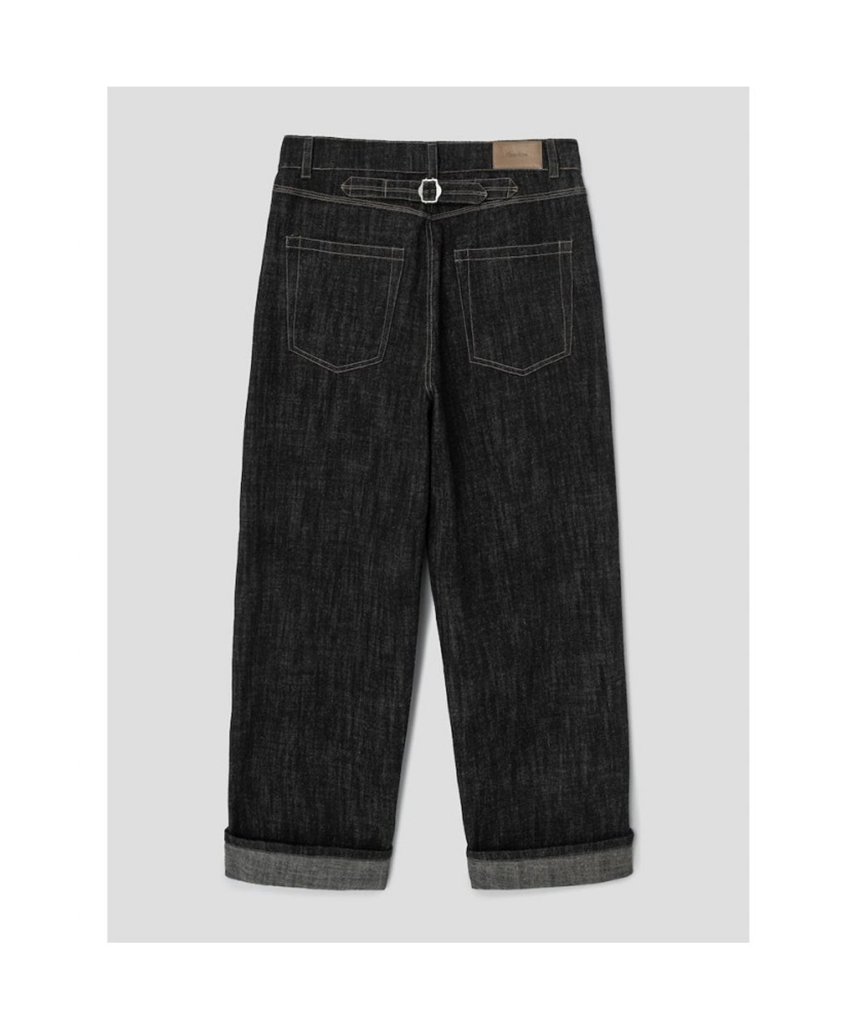 디애퍼처(THE APERTURE) [Unisex] Douglas Straight Pants  Black (TA6721U025)