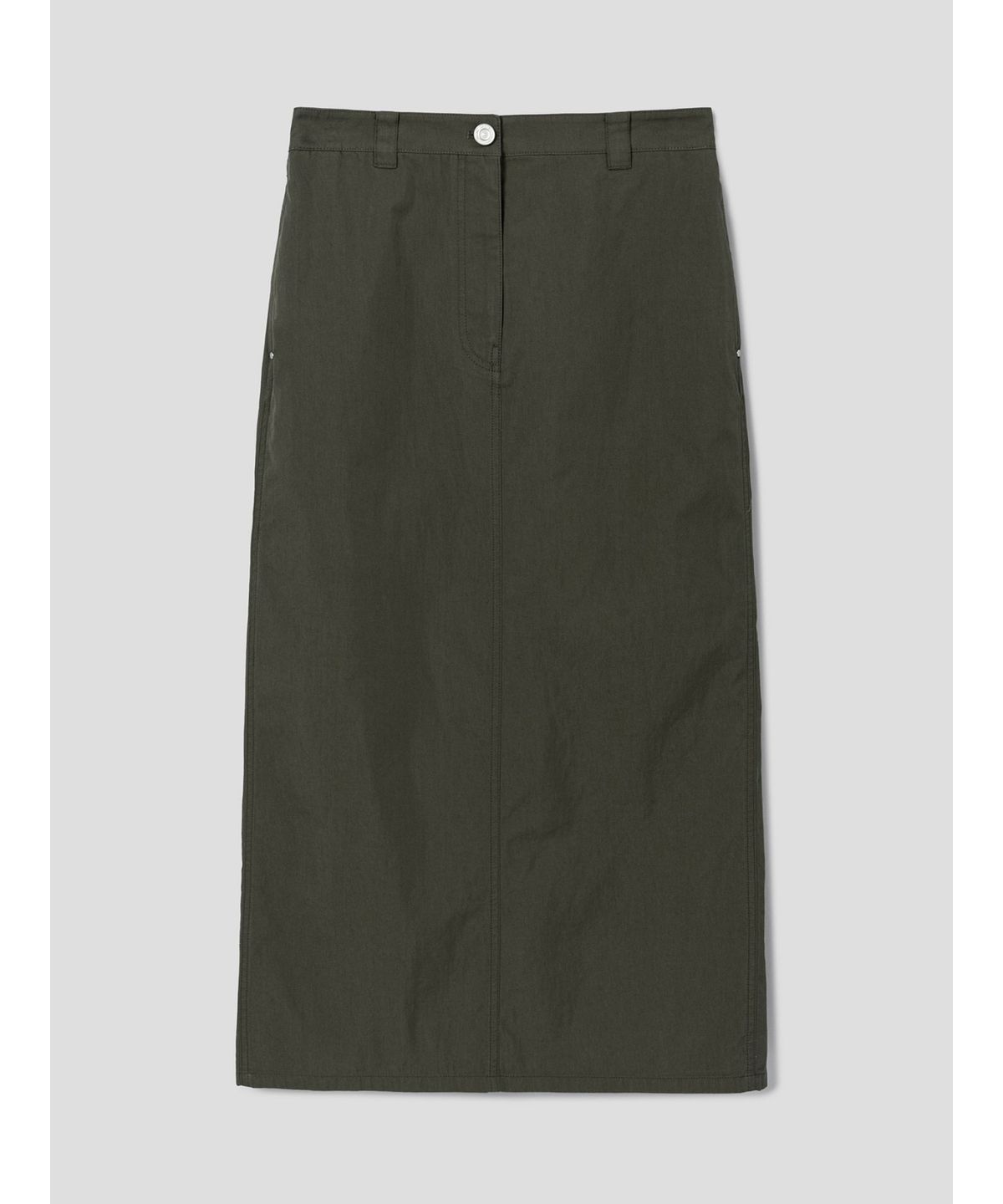 디애퍼처(THE APERTURE) Asti H Line Skirt  Khaki (TA6427A05H)