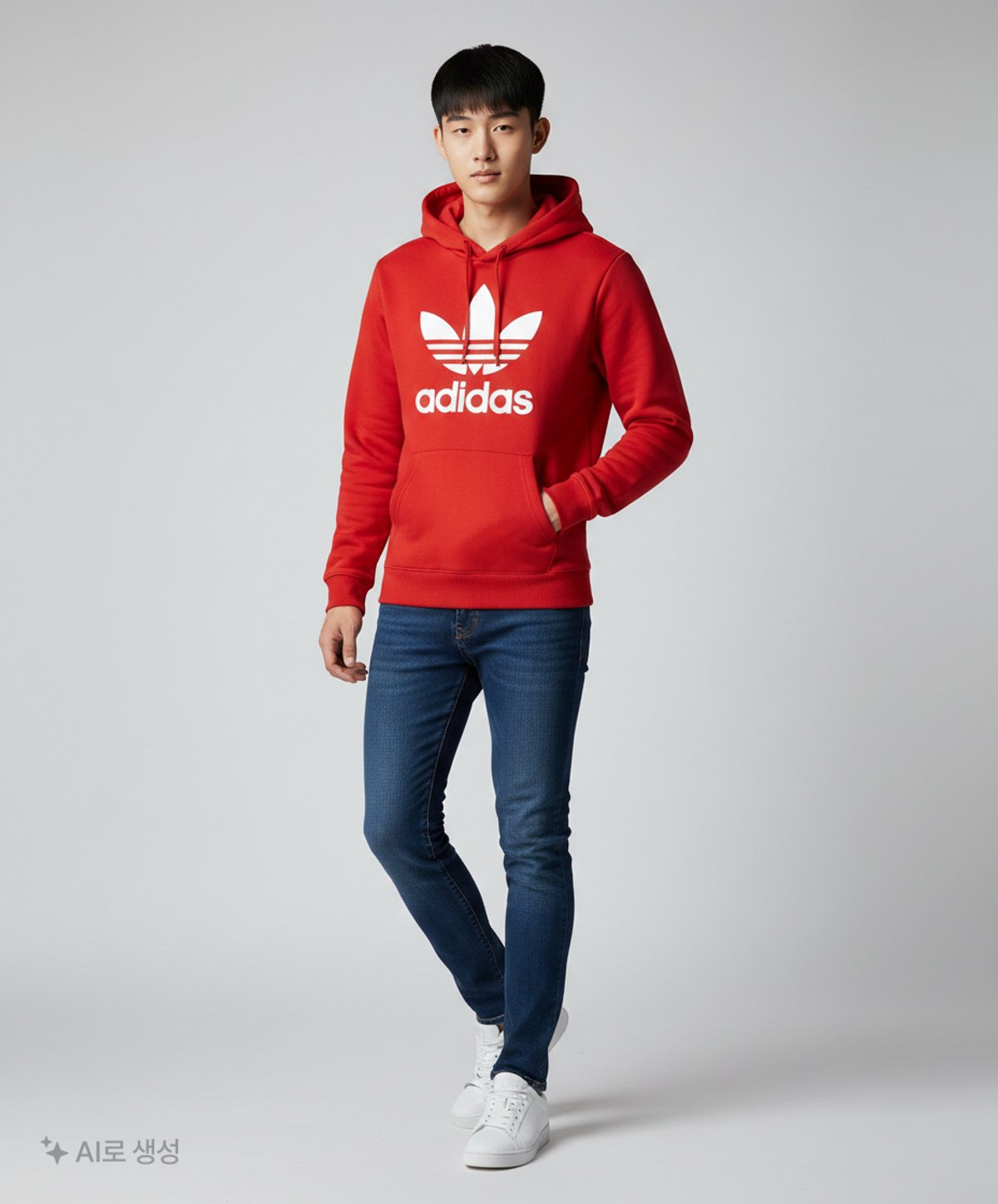 아디다스(ADIDAS) 후드 티셔츠 110