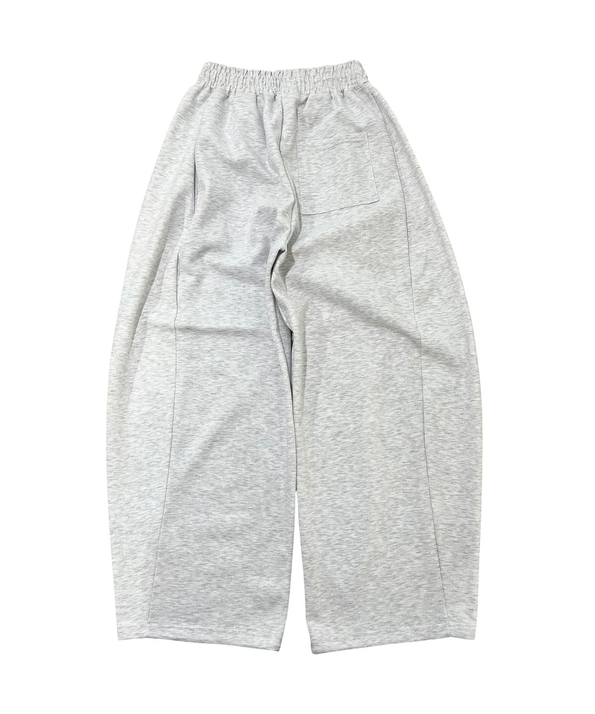 스케이터락(SK8ER ROCK) 8 Flag Curved Sweat Pants (White melange)