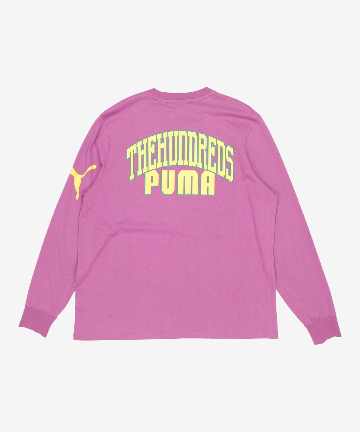 푸마(PUMA) 푸마 X 더 헌드레즈 긴팔 티셔츠 - 퍼플 / 598313-80 L