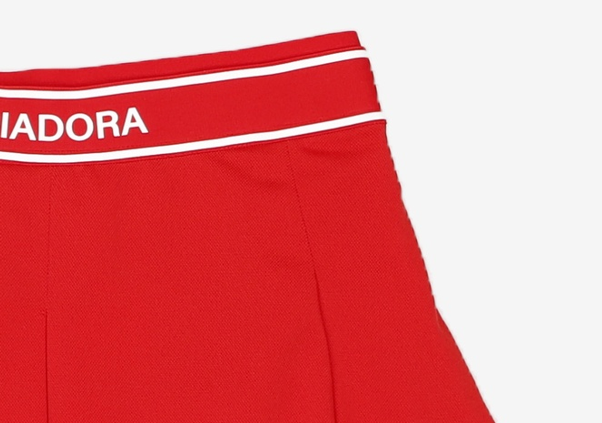 디아도라(diadora) 그라지아 PK 스커트 RED 80