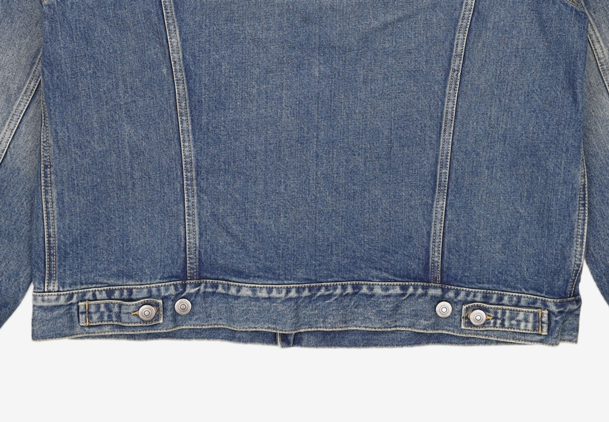 메종 마르지엘라(MAISON MARGIELA) 남성 슬립 테크닉 진 재킷 - 블루 / S50AM0561S30561979 54