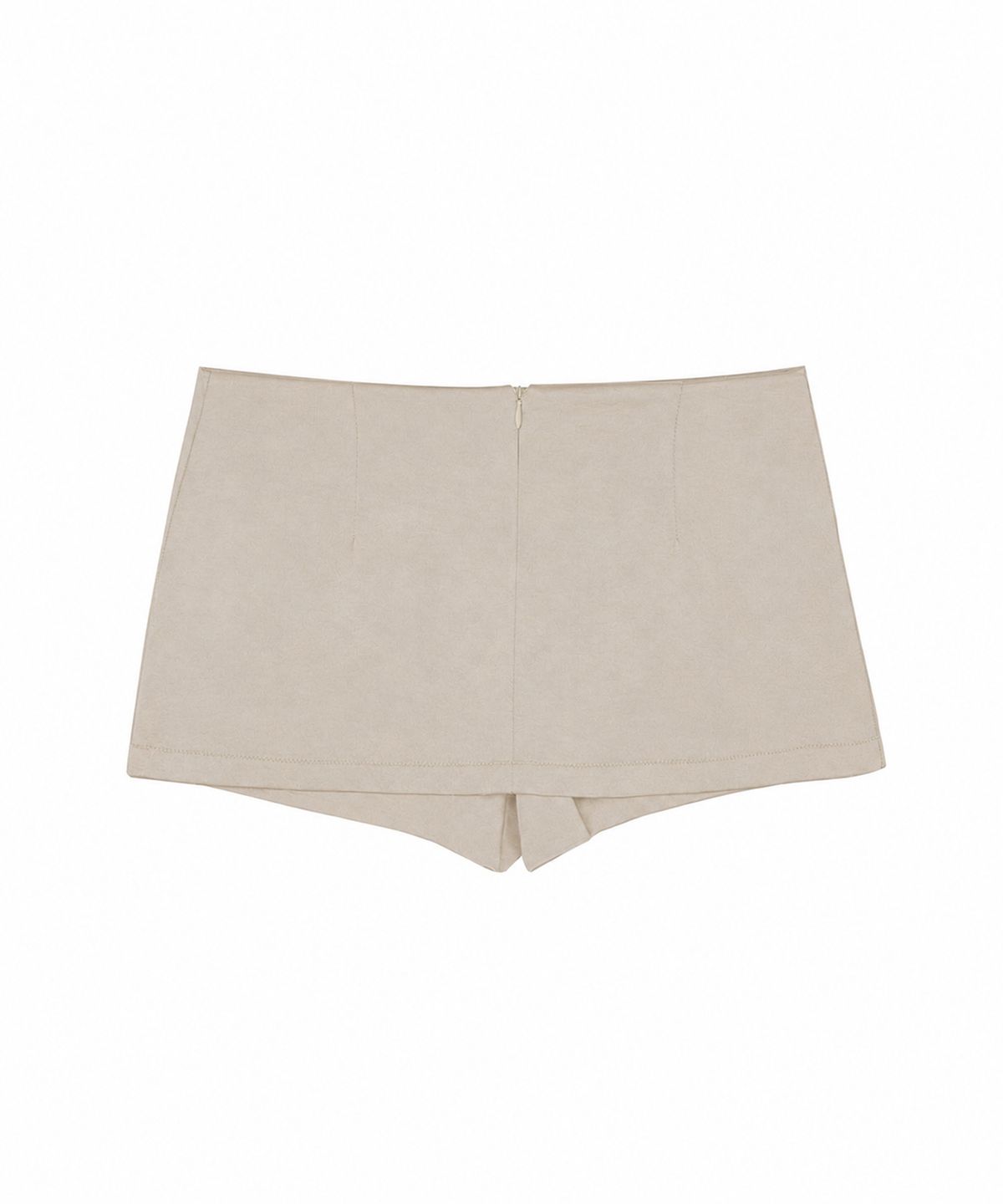 닉앤니콜(NICK&NICOLE) LOW RISE MINI SKORT_BEIGE