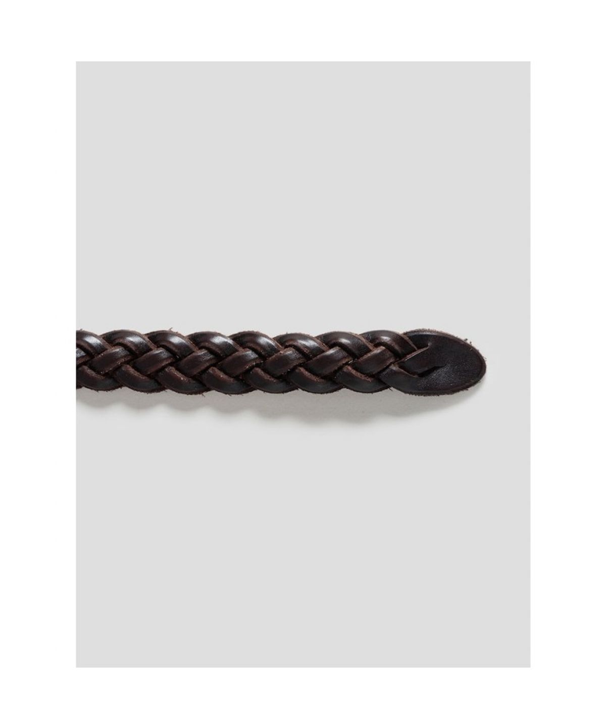 디애퍼처(THE APERTURE) [Unisex] Weaving Leather Belt  Brown (TA678ZU02D)