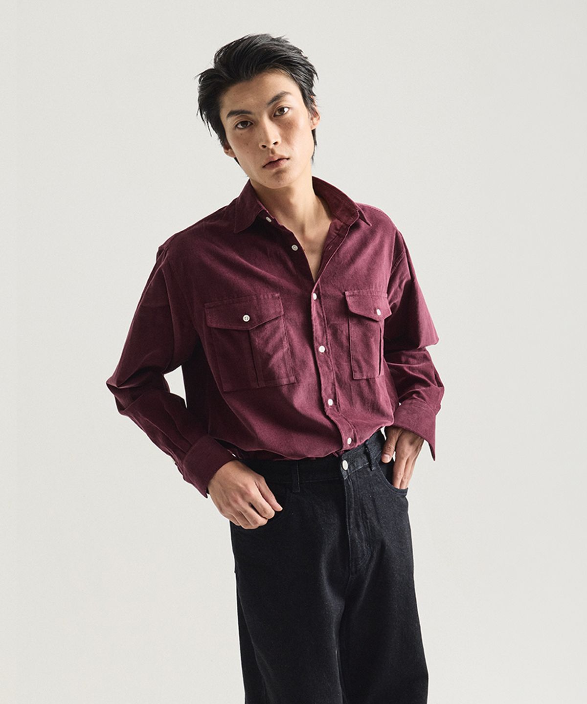테일러채드(TAILORCHAD) 코듀로이 테일러드 셔츠