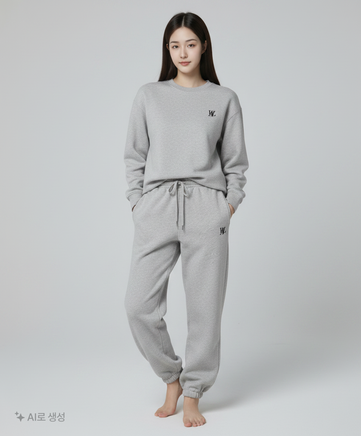 우알롱(WOOALONG) 조거 팬츠 S