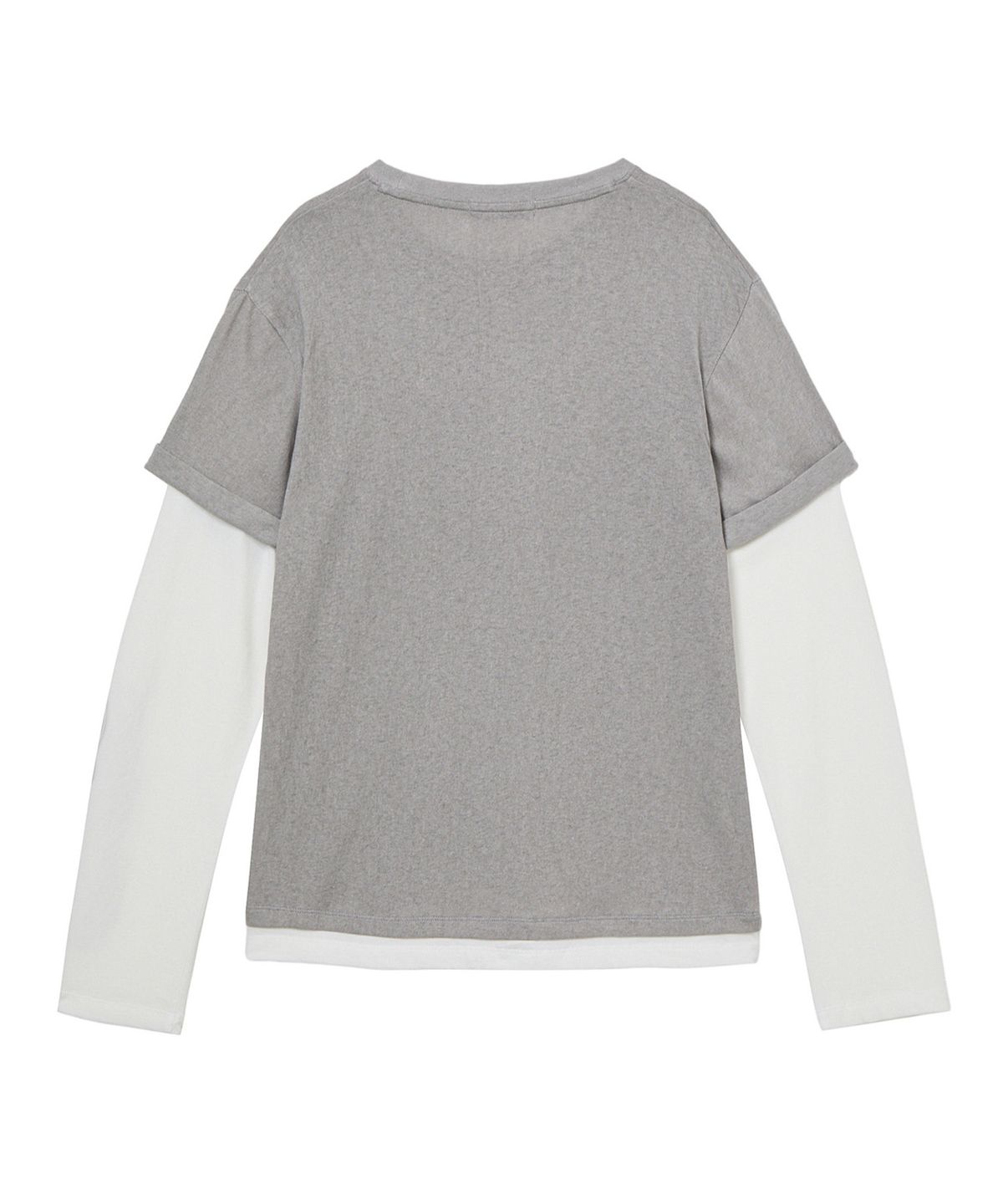 다이닛(DEINET) LAYERED VINTAGE LONG SLEEVE IN GREY
