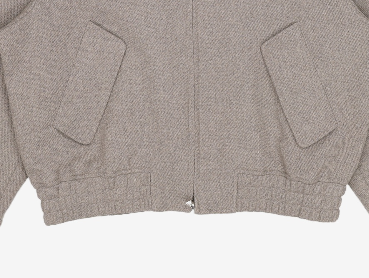 키뮤어(KIIMUIR) 울(WOOL) 헤링턴 자켓 DS_그레이 M