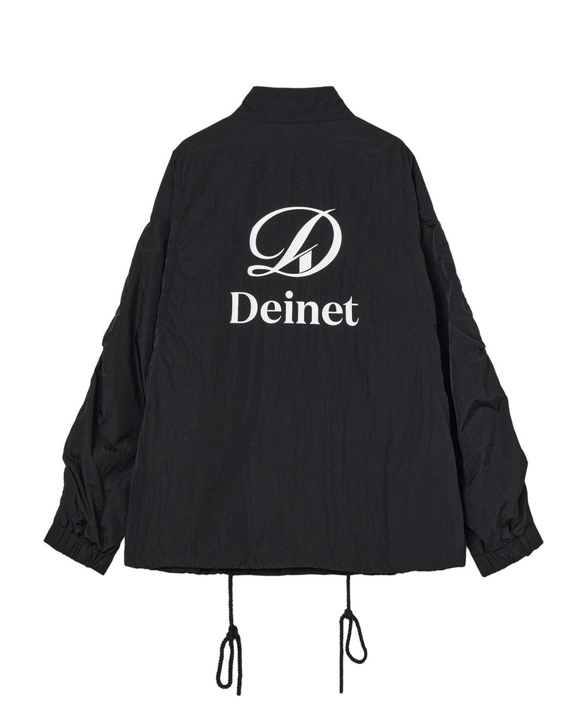 다이닛(DEINET) FUNNEL NECK JACKET IN BLACK