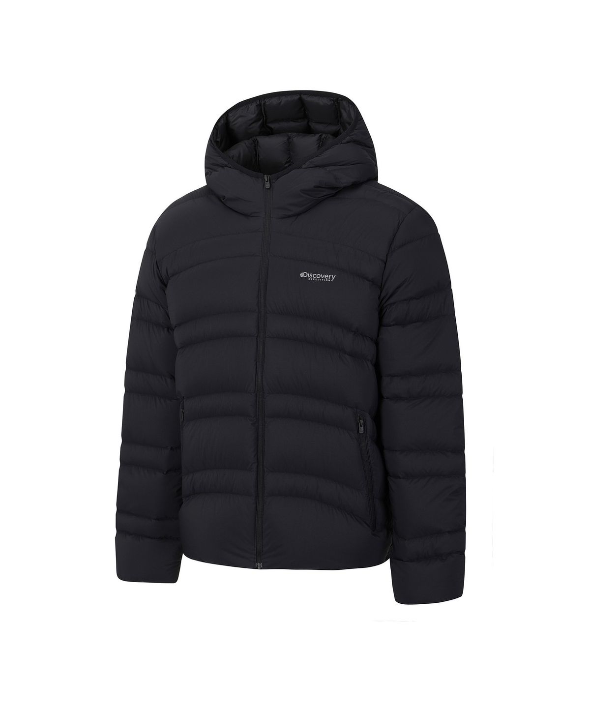 디스커버리 익스페디션(DISCOVERY EXPEDITION) 남성 웰니스 다운 중량패딩 (BLACK)