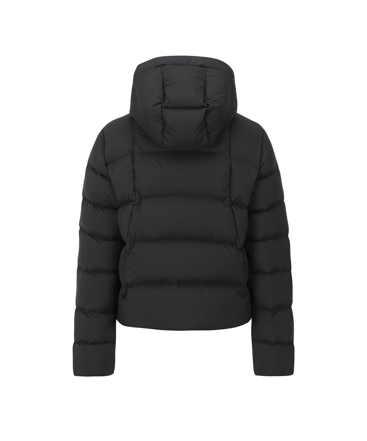 디스커버리 익스페디션(DISCOVERY EXPEDITION) 여성 올버트 크롭 다운 숏패딩 (BLACK)