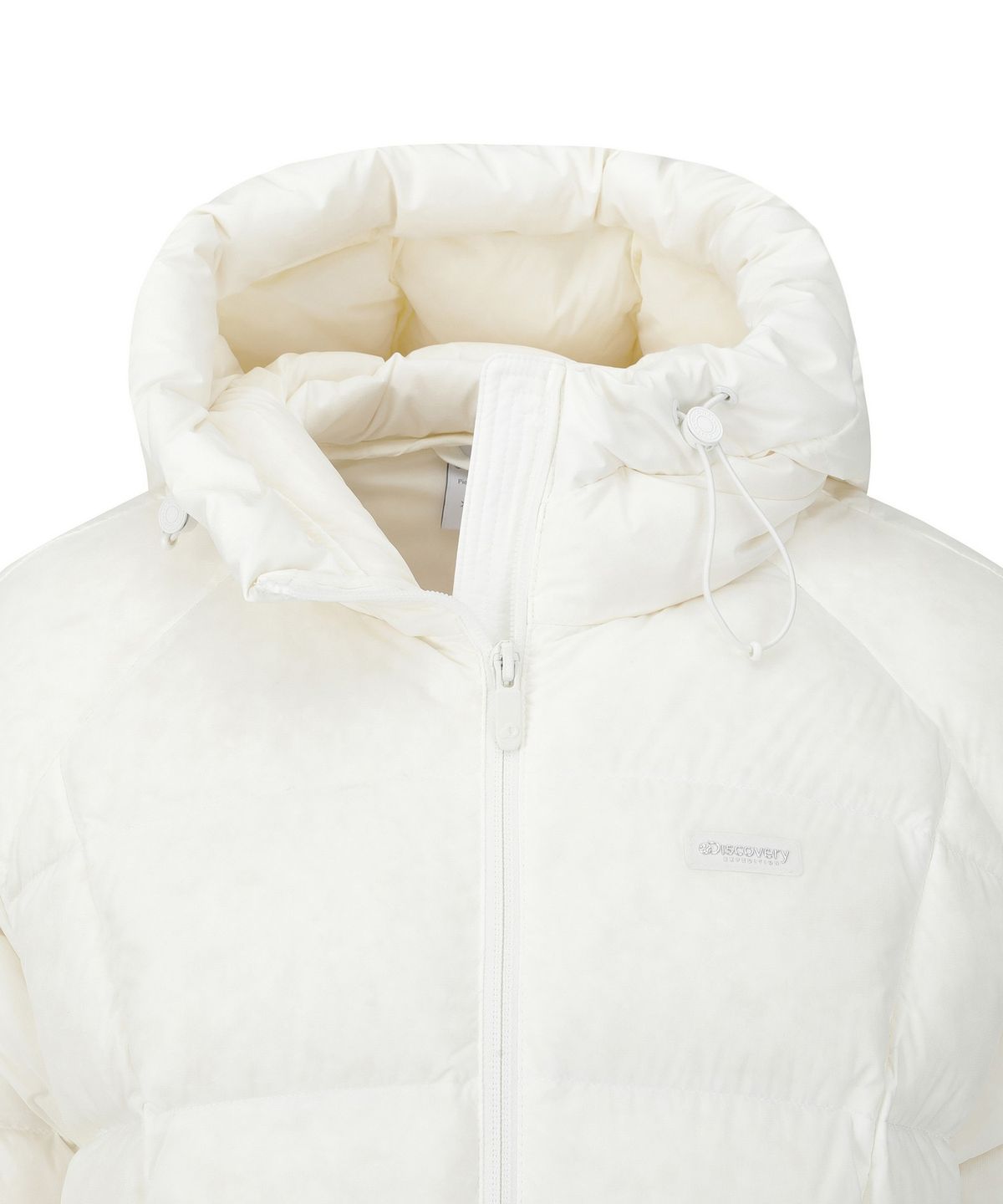 디스커버리 익스페디션(DISCOVERY EXPEDITION) 여성 올버트 크롭 다운 숏패딩 (CREAM)
