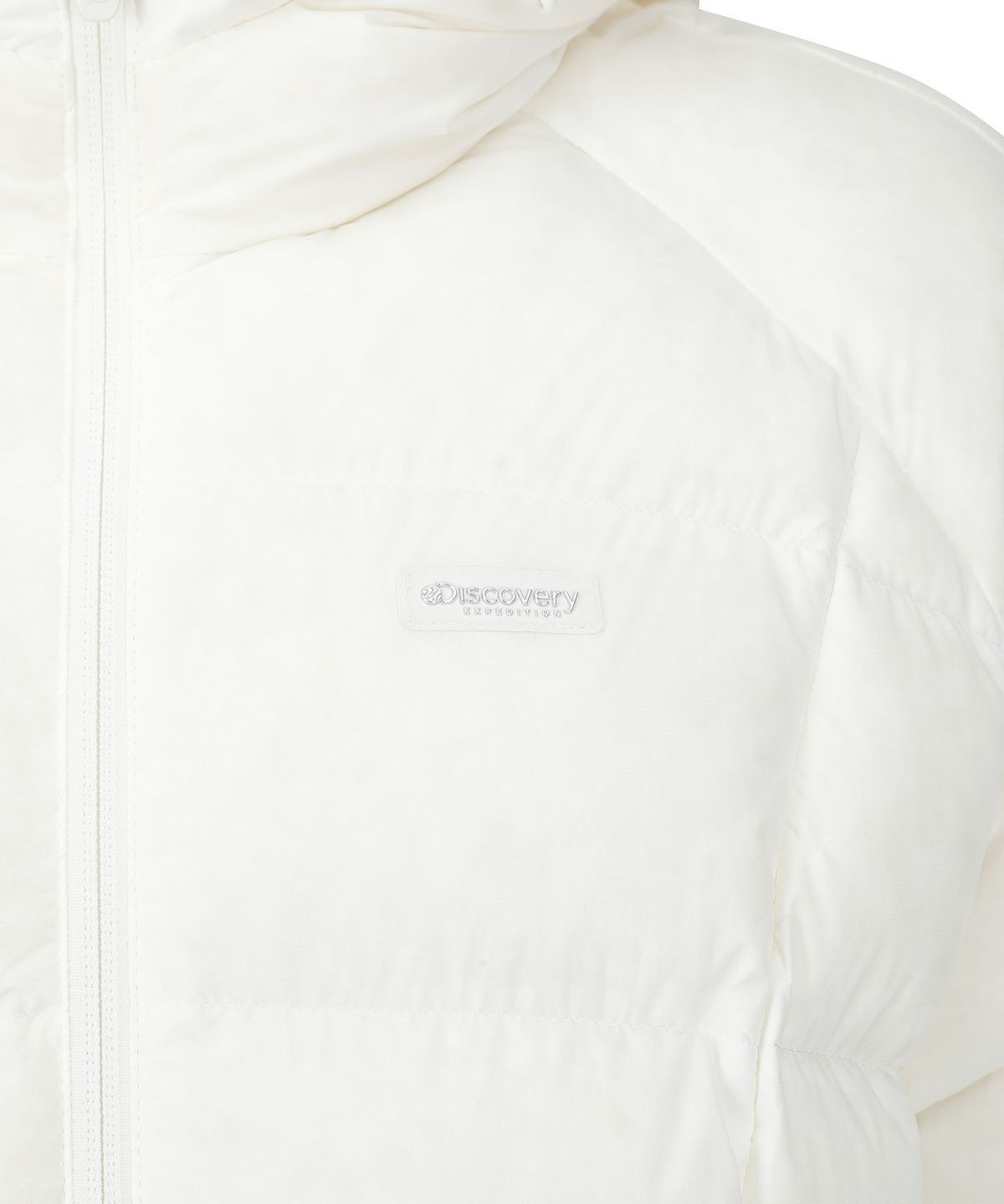 디스커버리 익스페디션(DISCOVERY EXPEDITION) 여성 올버트 크롭 다운 숏패딩 (CREAM)