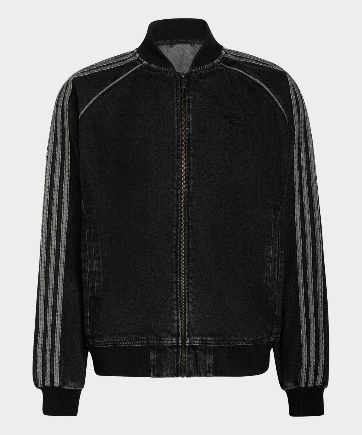 아디다스(ADIDAS) SST 데님 트랙탑 - 블랙 / KS4963