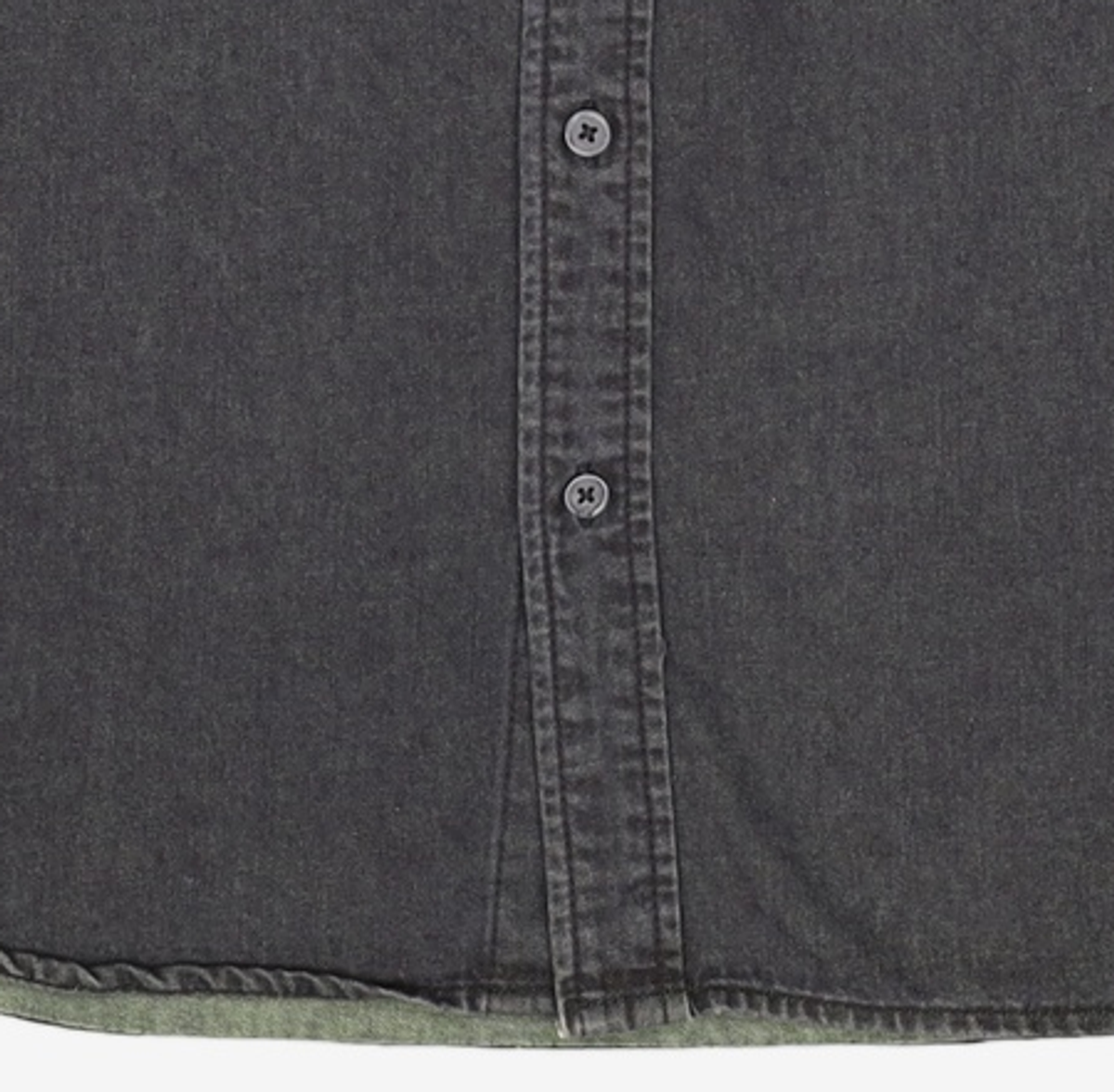 슈퍼드라이(SUPERDRY) 포켓 데님 셔츠 블랙 SDUIRAQ45BLK XL