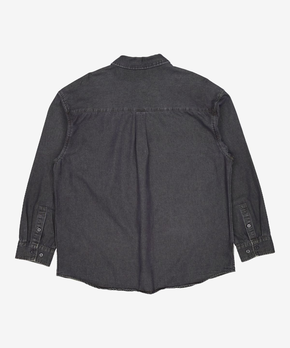 슈퍼드라이(SUPERDRY) 포켓 데님 셔츠 블랙 SDUIRAQ45BLK XL