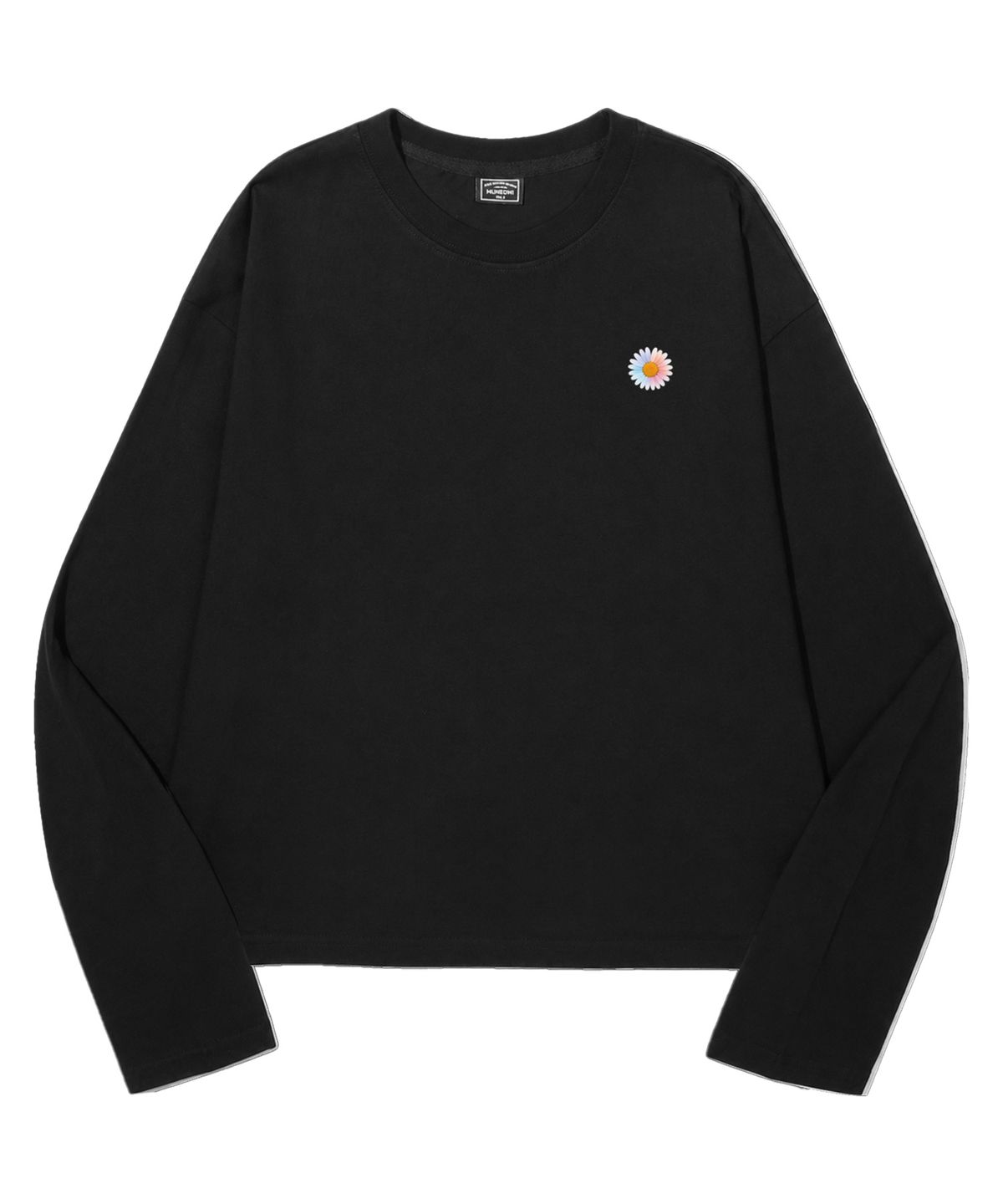 페이드(PEID) PD 스몰데이지 세미크롭 긴팔티 3Color