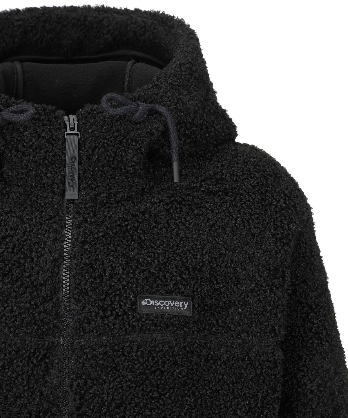 디스커버리 익스페디션(DISCOVERY EXPEDITION) 여성 테크플리스 후드 자켓 (BLACK)