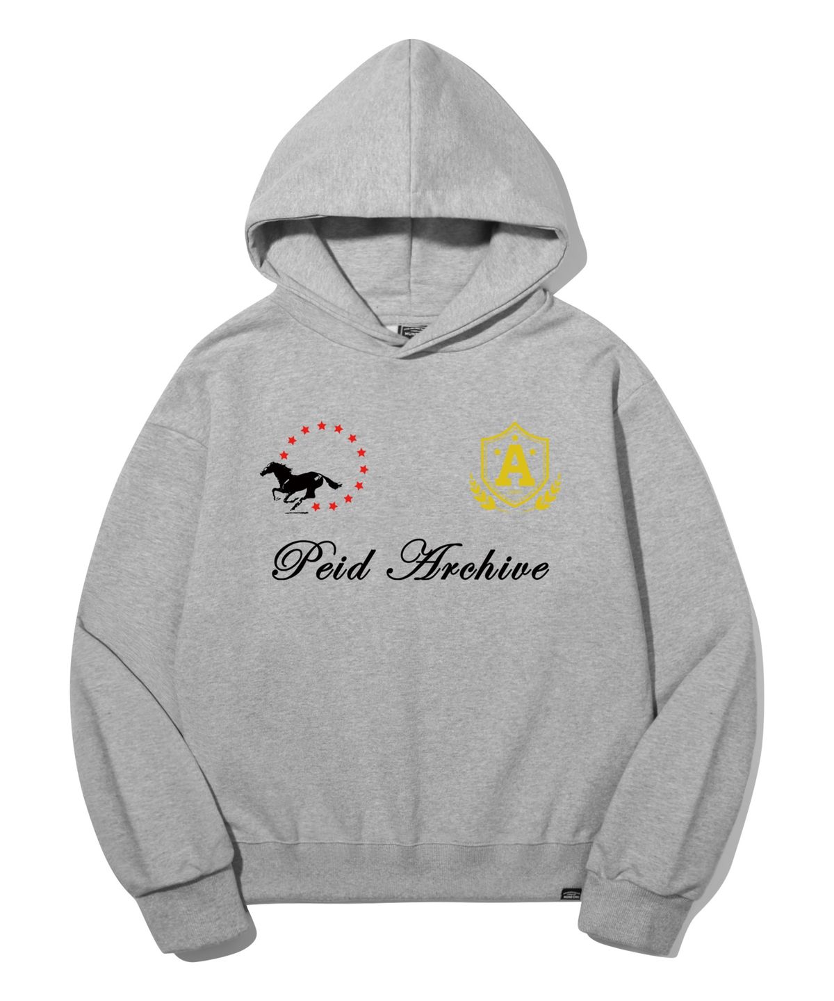 페이드(PEID) PD 빅볼스 세미크롭 후드티 2color