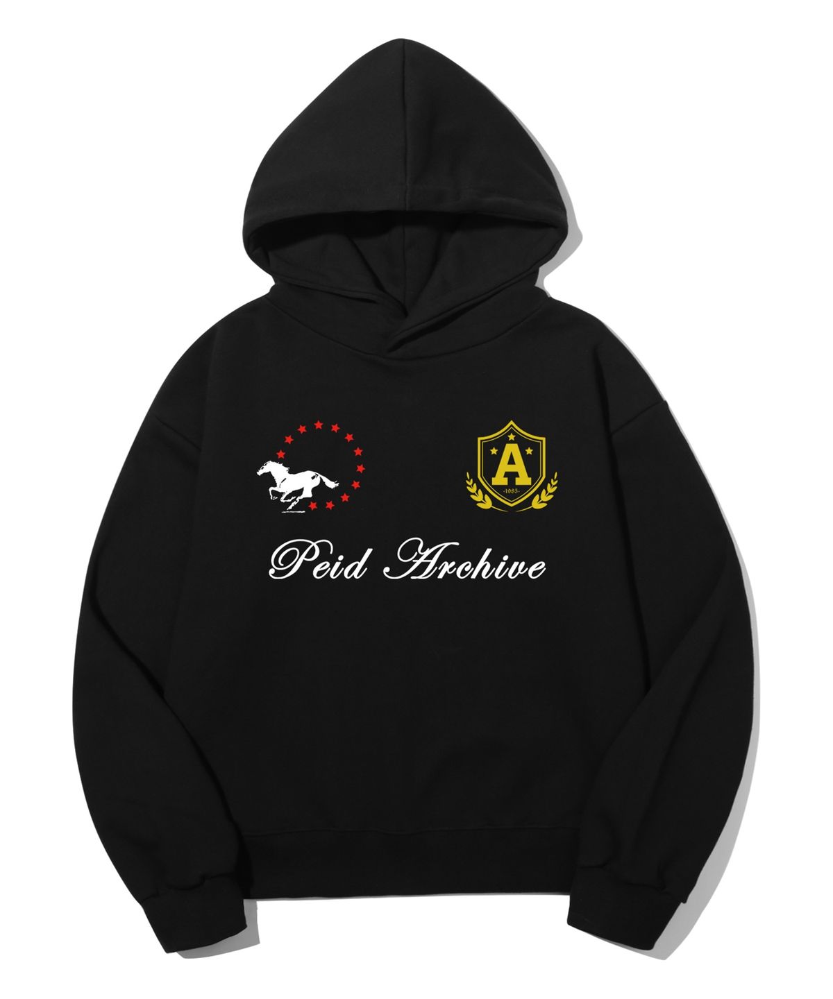 페이드(PEID) PD 빅볼스 세미크롭 후드티 2color
